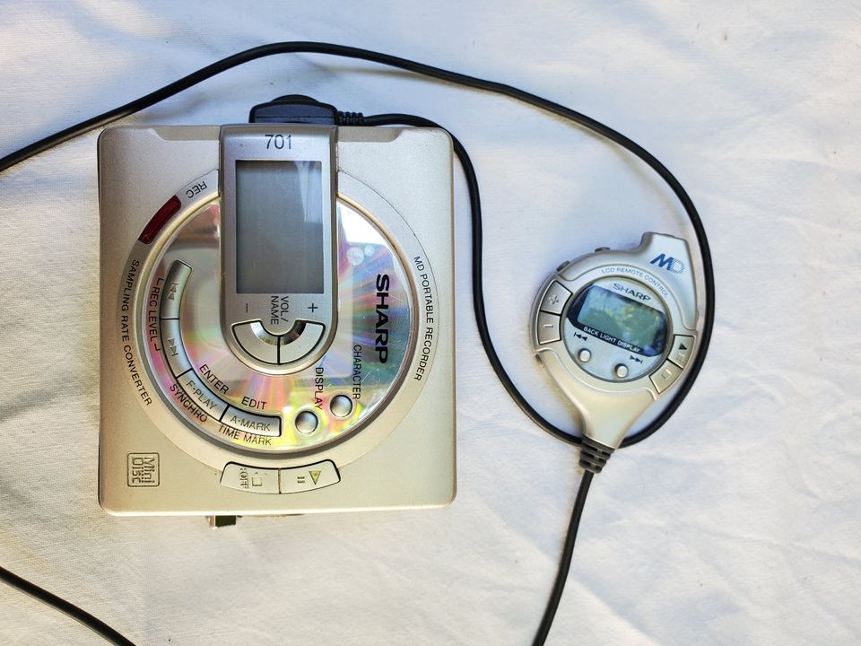 Mini-Disc-Recorder Sharp MS701H2 in Freiburg im Breisgau