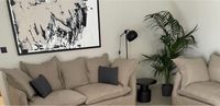 2 x Sofa Couch 3-Sitzer Webstoff 200 x 90 mediterraner Stil Nordrhein-Westfalen - Moers Vorschau