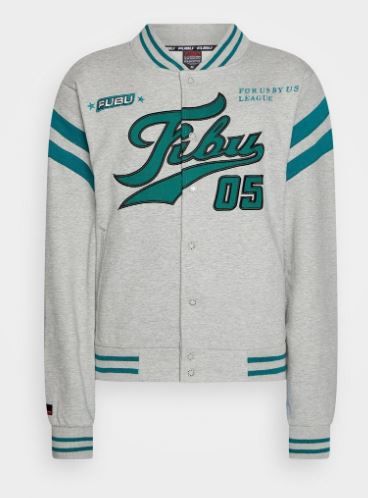 Fubu Collegejacke Jacke grau L neu in Saarbrücken