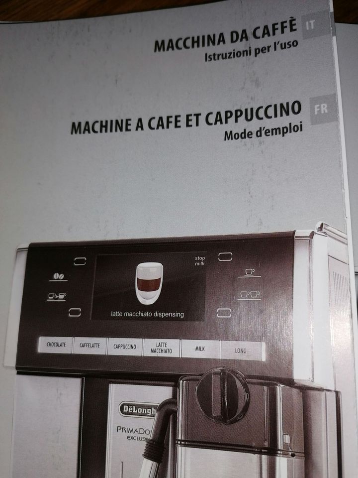 defekt De'Longhi PrimaDonna Exclusive Kaffeevollautomat NP 1899 in Arnstorf