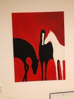 Bild mit Pferden Self Made 60x80 cm Nordrhein-Westfalen - Gelsenkirchen Vorschau