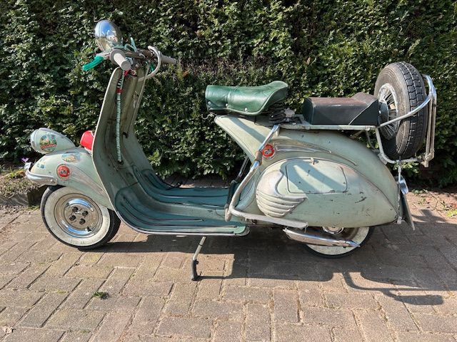 Vespa ACMA 1950 Gestängeschaltung viel Zubehör Patina Bacchetta in Hamburg