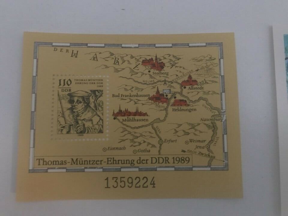 Briefmarken DDR in Königsbrück