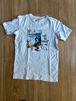 Quicksilver T-Shirt weiß mit tollem Motiv, Gr.12/ 152 Berlin - Zehlendorf Vorschau