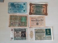 Verschiedene Reichsbanknoten Bayern - Hettstadt Vorschau