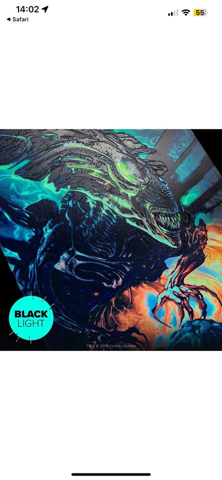 The Alien Queen Limited Edition Displate in Hettstedt