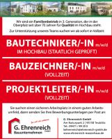 Wir suchen Projektleiter, Bauzeichner und Techniker in Vollzeit Bayern - Teublitz Vorschau