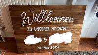 Willkommensschild Hochzeit Hessen - Kaufungen Vorschau