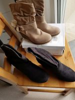 Stiefeletten in Schwarz und Khaki.Größe 39.Neu. Bayern - Augsburg Vorschau