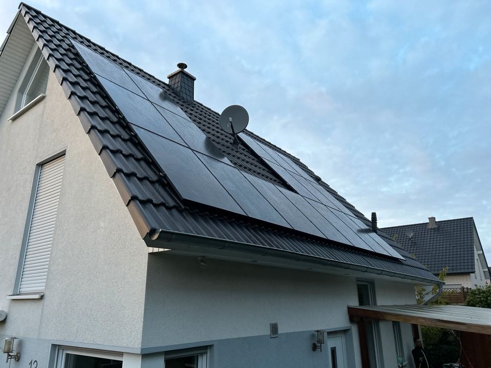 PV Anlagen SMA 10,2 kWp Full Black + BYD 5.1 Speicher in Herford