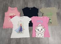 Paket 5 T-Shirts Größe 122 128 Kurzarnshirt Top Bluse FROSEN elsa Saarland - Heusweiler Vorschau