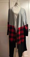 Cardigan Mantel Karo kariert Plaid Tartan plus size Nordrhein-Westfalen - Werdohl Vorschau