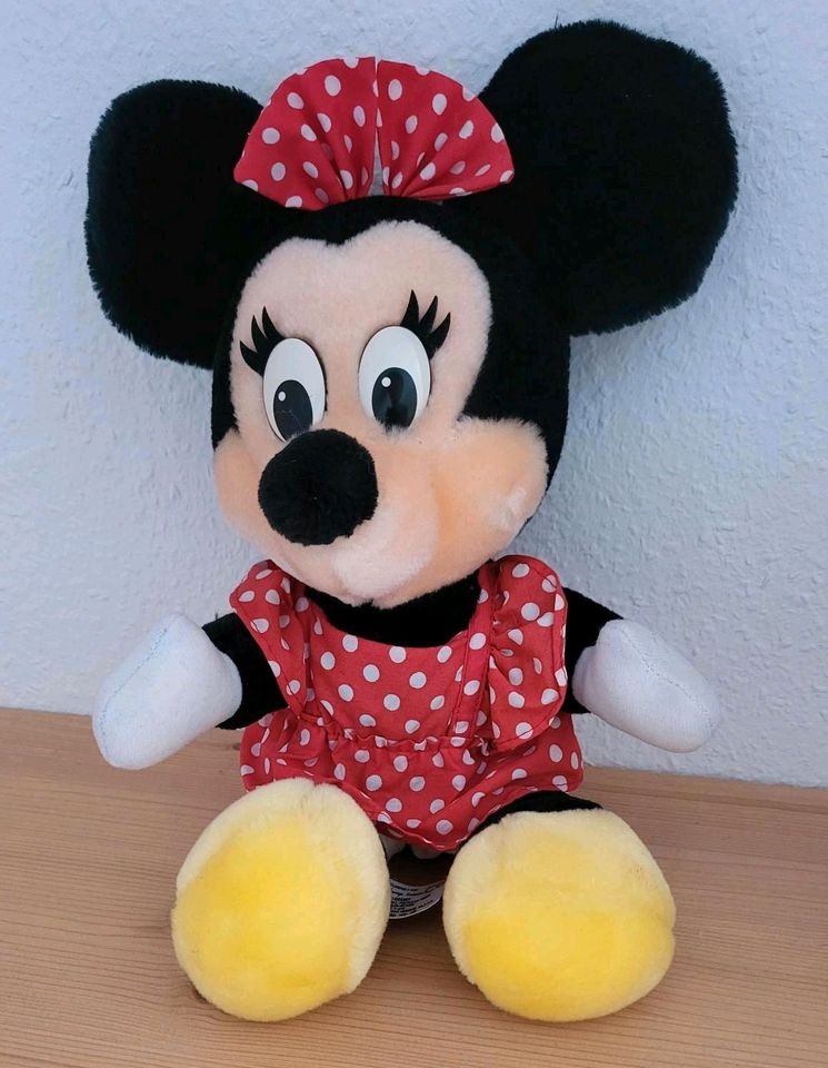 Original Disney Vintage Minnie Mouse Plüschfigur in Gilching