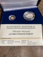 Münz Set 25 Jahre Deutsche Einheit Gold/Silber Schleswig-Holstein - Rendsburg Vorschau