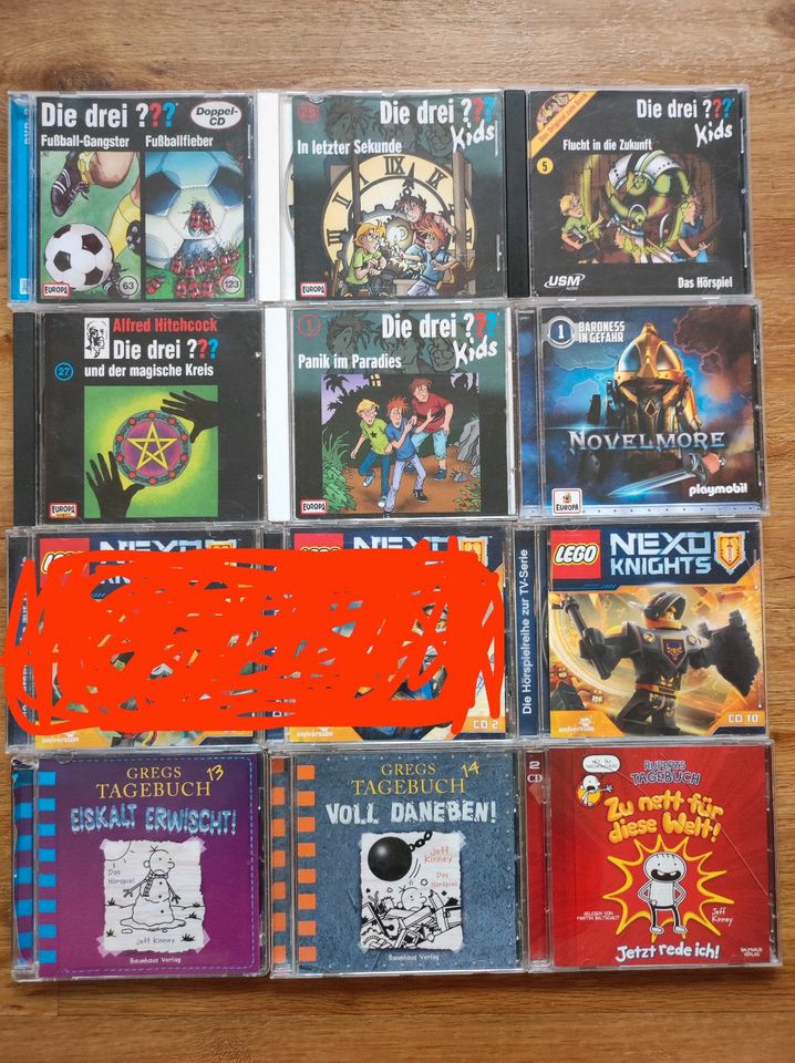 CDs Drei Fragezeichen Gregs Tagebuch Nexo Knights in Schwarzenbek