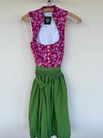 Hammerschmid Dirndl 32 34 pink grün Kelchkragen Baumwolle Bayern - Traunstein Vorschau