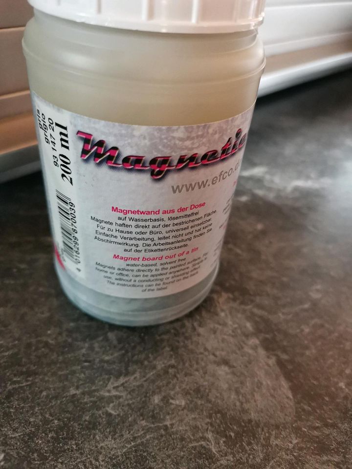 Magnetfarbe grau 200ml in Zeilarn