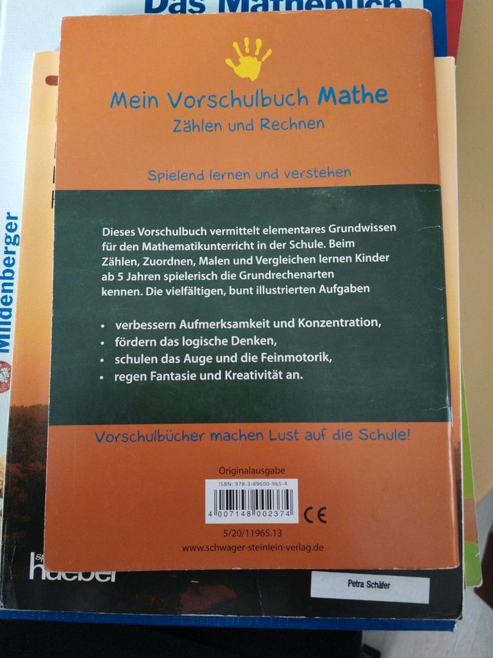 Mein Vorschulbuch Mathe in Bad Laasphe