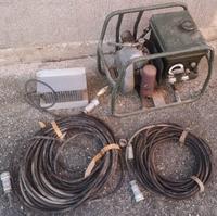 DDR NVA Armee Feuerwehr Notstromaggregat Umwandler Kabel EL Motor Sachsen - Göda Vorschau
