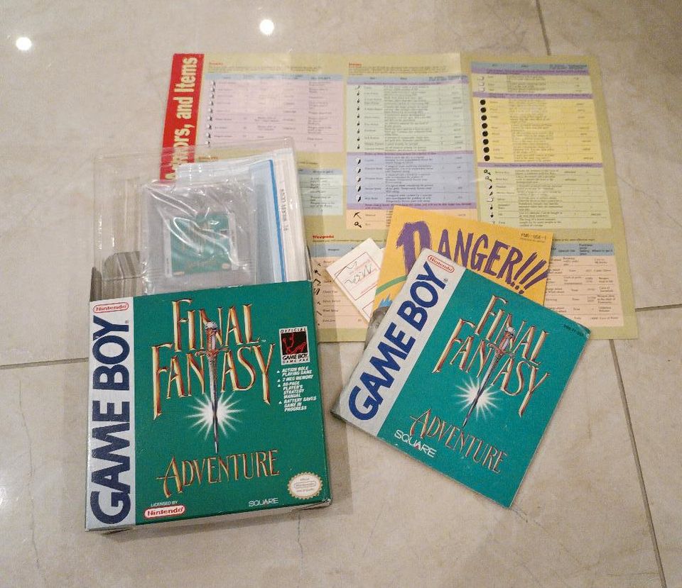 Game Boy Final Fantasy Adventure in Limburgerhof