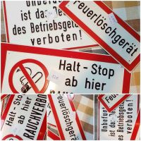 Achtung Hinweisschilder einzeln oder im Set ab 6.50€ Brandenburg - Nauen Vorschau