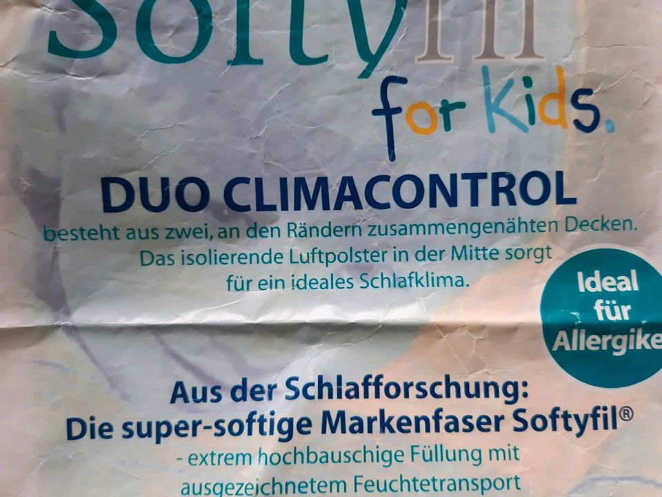 Bettdecke Kinder 100x135 Softyfil Climacontrol Aro Artländer in Düsseldorf