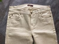 7 for all Mankind Jeans Kroko Optik W 27 beige Rheinland-Pfalz - Breitenau bei Westerwald Vorschau