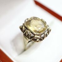 Antik 585 Gold Ring citrin 14kt goldring Juwelierstück Berlin - Mitte Vorschau