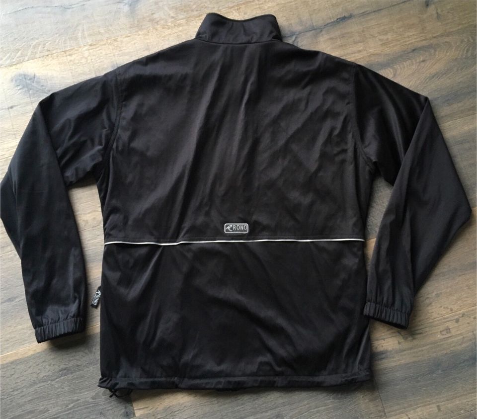 Rono Laufjacke, Windblouson, Gr. L, schwarz in Linsengericht