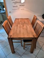 Esszimmertisch Tisch Holztisch Stühle Bayern - Hirschaid Vorschau