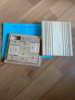 Schiebespiel aus Holz inkl. Lösungsnleitung Nordrhein-Westfalen - Kerpen Vorschau