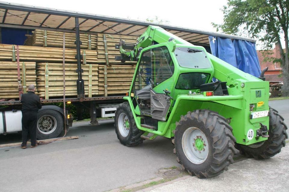 Zaunpfähle - Baumpfähle - Holzpfähle - 10 x 250 cm - imprägniert in Wagenfeld