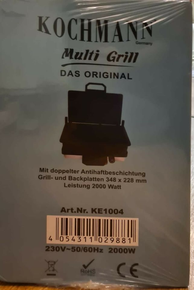 Multigrill Tischgrill Elektrogrill Kontaktgrill Toaster wie silex in Castrop-Rauxel