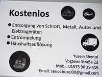 Entsorgung Metall, Schrott, etc. Nordrhein-Westfalen - Velbert Vorschau