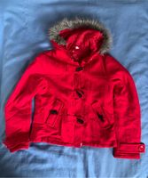 H&M kurze Jacke Kurzmantel Winterjacke rot 42 L Wollmantel Wolle Frankfurt am Main - Sachsenhausen Vorschau