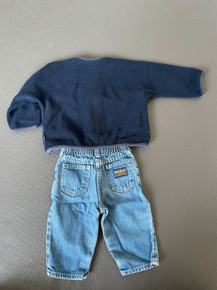 Oshkosh B’Gosh set ♥️ 12-18 Monate ♥️ Jeans & Fleecejacke in Hamburg