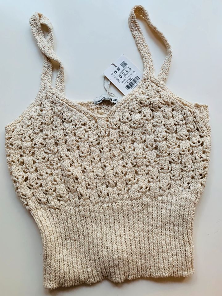 „Pull&Bear“Top/Camisole,Gr.38/M,absolut neu,Creme/beige in München