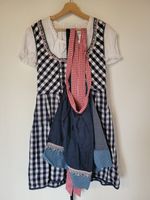 Dirndl Gr. 40 blau/weiß/rot kariert Niedersachsen - Braunschweig Vorschau