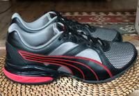 PUMA Tazon 6 FM Sneaker Sportschuhe Gr. 42,5 schwarz/rot/grau Schleswig-Holstein - Lübeck Vorschau