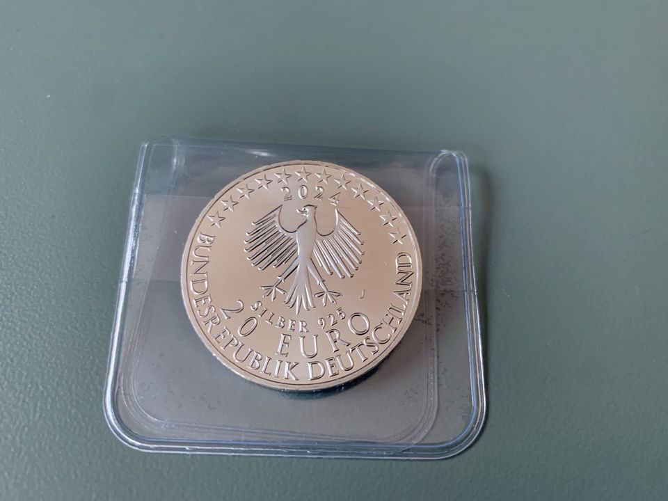 Immanuel Kant, Silbermünze 20€ (Silber 925) 04/2024 in Krefeld
