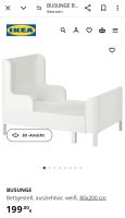 IKEA BUSUNGE Bettgestell/Kinderbett 90x200 ausziehbar Wandsbek - Hamburg Bramfeld Vorschau