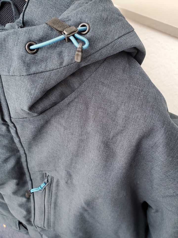 Raintex Outdoorjacke, wasserdicht, blau, Gr. L, neuwertig in Munster