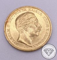 Wilhelm II Kaiser Gold Münze 900er Gold 21,6 Karat xxyy Elberfeld - Elberfeld-West Vorschau