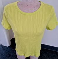 OVS Shirt NEU Gr. L-XL Neon Gelb Grün kurz cropped gerippt Nordrhein-Westfalen - Lippstadt Vorschau