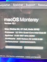 iMac 27 Zoll 2015 8GB Niedersachsen - Schwanewede Vorschau