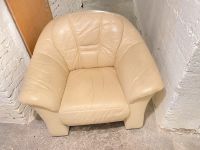 Leder Sessel beige gebraucht Nordrhein-Westfalen - Leverkusen Vorschau