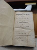 Das Römische Privatrecht 1819 Rheinland-Pfalz - Wittlich Vorschau