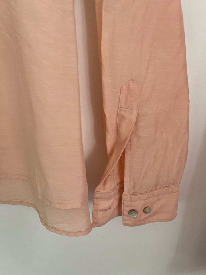 Hugo Boss Bluse rose Gr.36 ganz leicht Seide in Crimmitschau