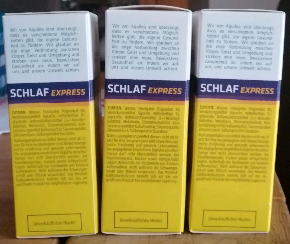 Aquilea Schlaf Express 3x inkl. Versand !!!! in Heilbad Heiligenstadt