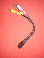 Kabel buchse Din 6 polig auf 3 cinch stecker Bayern - Abensberg Vorschau